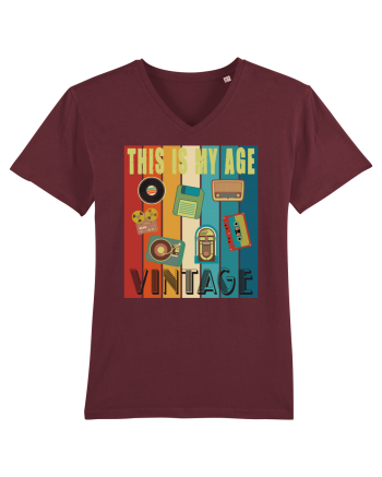 This Is My Age Vintage Burgundy