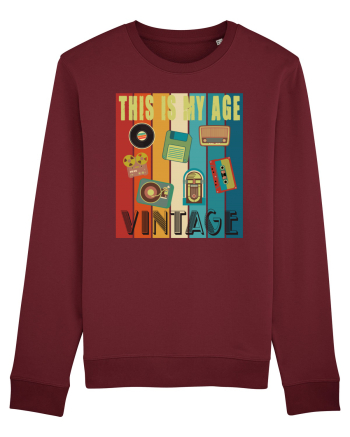 This Is My Age Vintage Burgundy