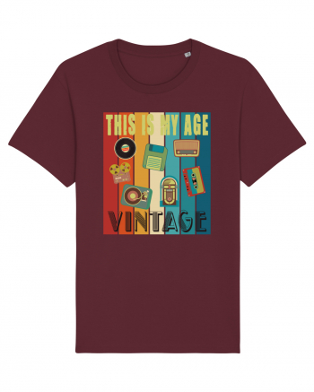 This Is My Age Vintage Burgundy