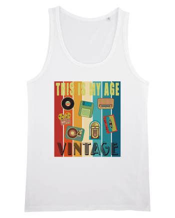 This Is My Age Vintage White