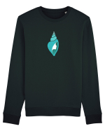Fata din Scoică - Spiritul Oceanului Bluză mânecă lungă Unisex Rise