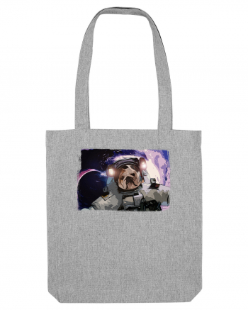 bulldog in spatiu Heather Grey