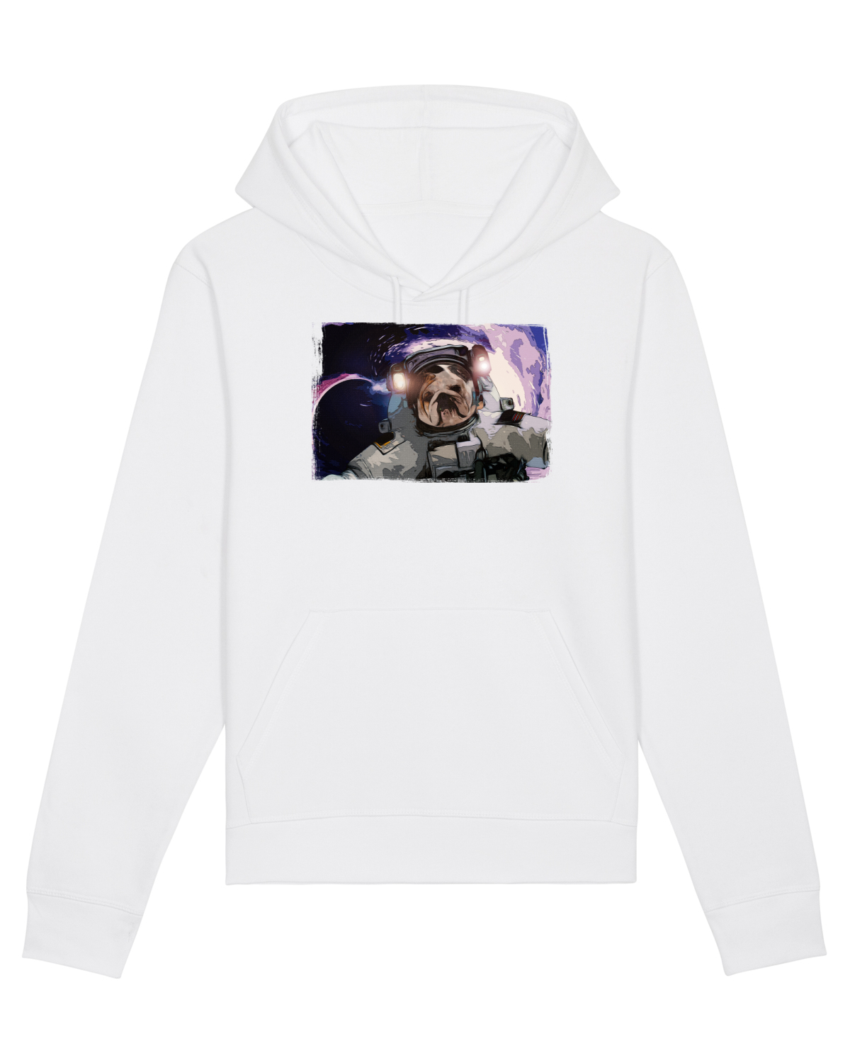 Hanorac Unisex Drummer White