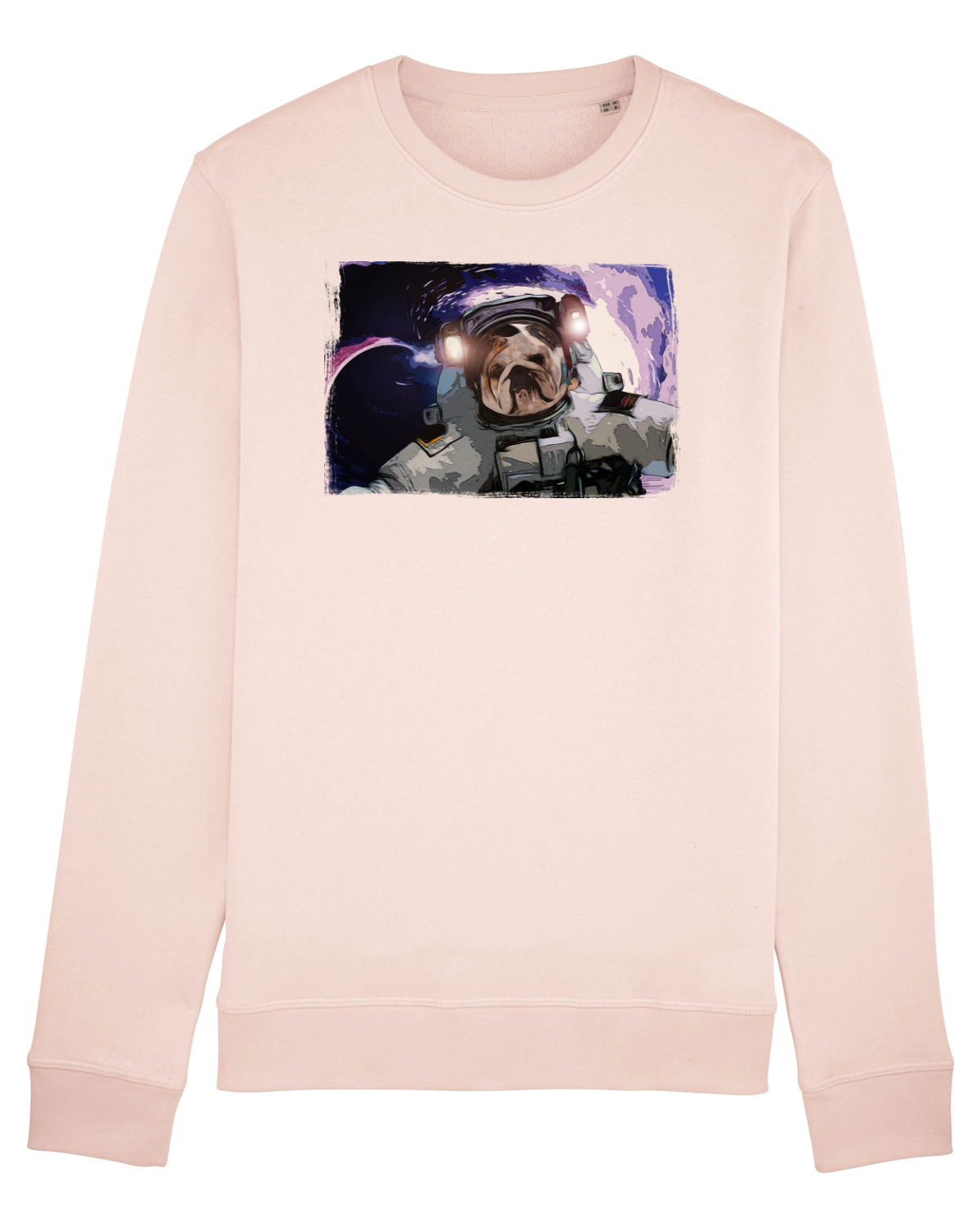 Bluză mânecă lungă Unisex Rise Candy Pink