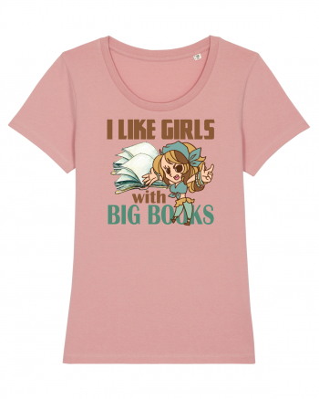 Imi plac fetele cu carti mari. i like girls with big books Canyon Pink