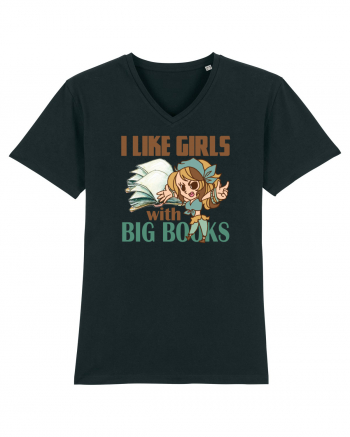 Imi plac fetele cu carti mari. i like girls with big books Black