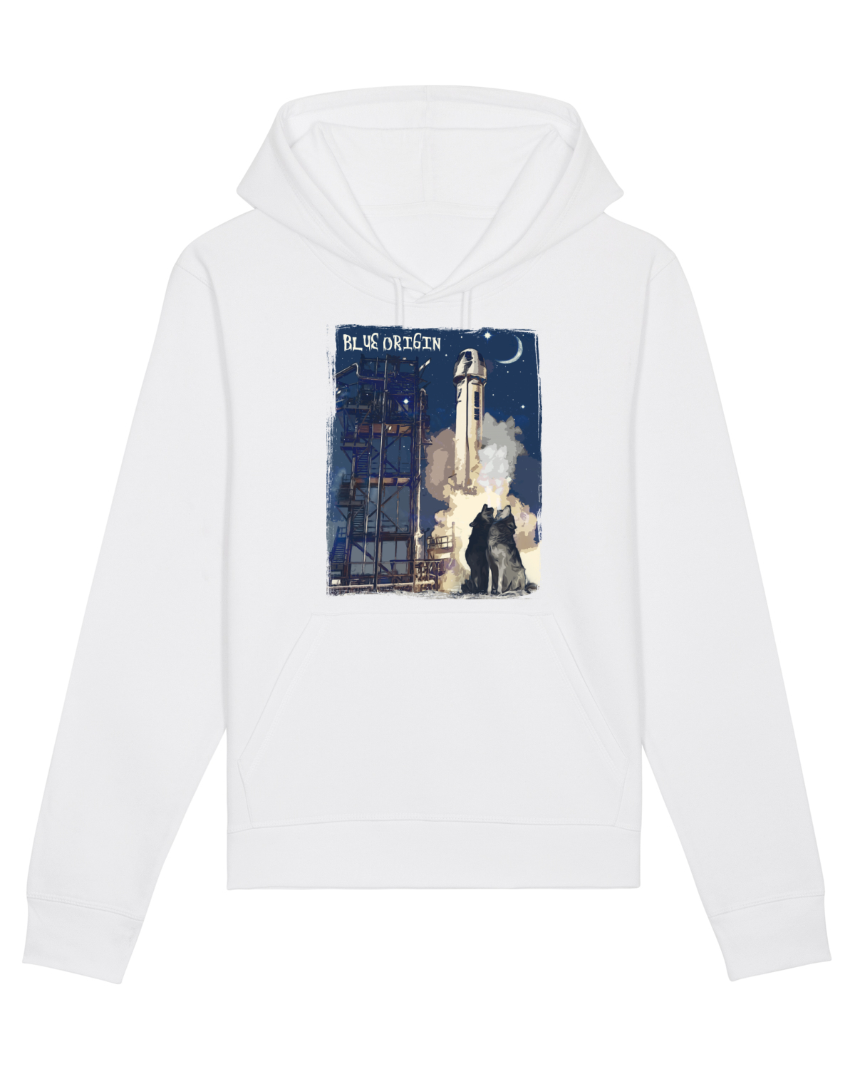 Hanorac Unisex Drummer White