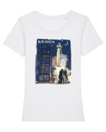blue origin Tricou mânecă scurtă guler larg fitted Damă Expresser