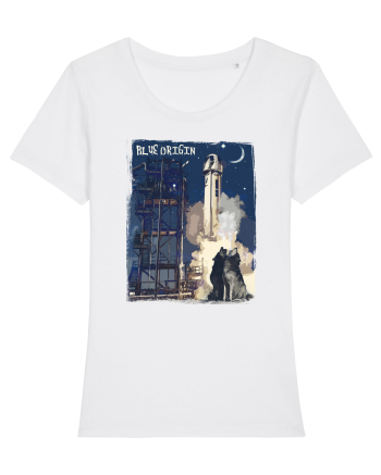 blue origin White