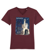 blue origin Tricou mânecă scurtă guler V Bărbat Presenter
