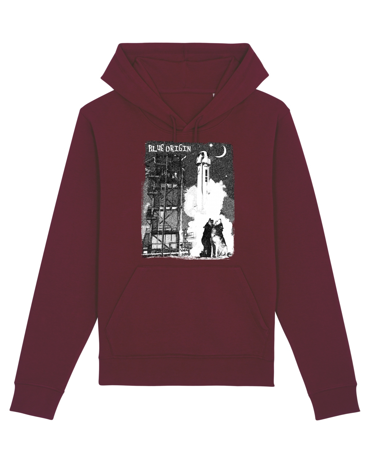 Hanorac Unisex Drummer Burgundy