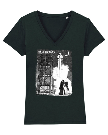 rocket launch Black