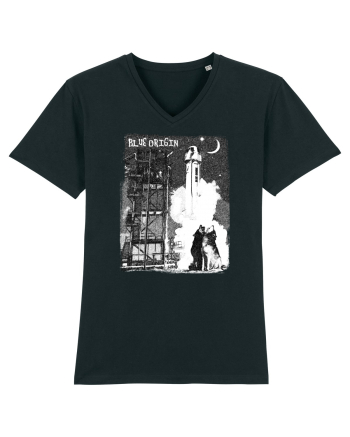 rocket launch Black