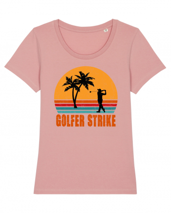 Sunset Golfer Strike Retro Canyon Pink