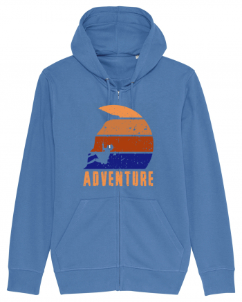 Adventure Retro Sunset Climber Bright Blue