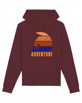 Adventure Retro Sunset Climber Burgundy