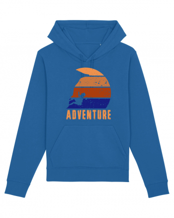 Adventure Retro Sunset Climber Royal Blue