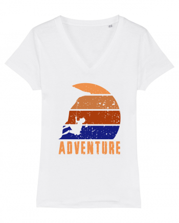 Adventure Retro Sunset Climber White