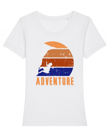 Adventure Retro Sunset Climber White