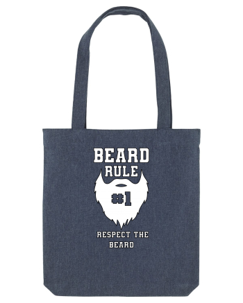Beard Rule Number One Respect The Beard Midnight Blue