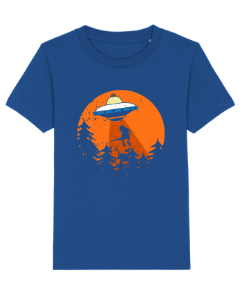 Alien Dinosaur Abduction  Majorelle Blue