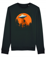 Alien Dinosaur Abduction  Bluză mânecă lungă Unisex Rise