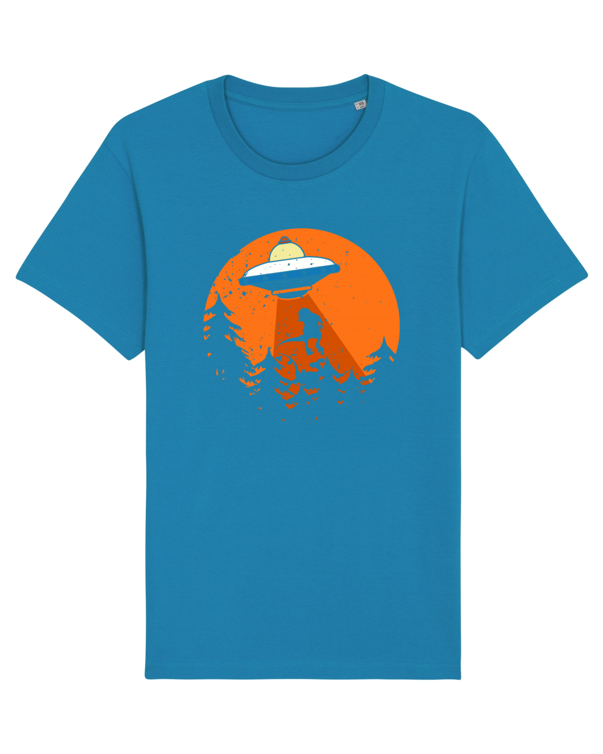 Tricou mânecă scurtă Unisex Rocker Azur