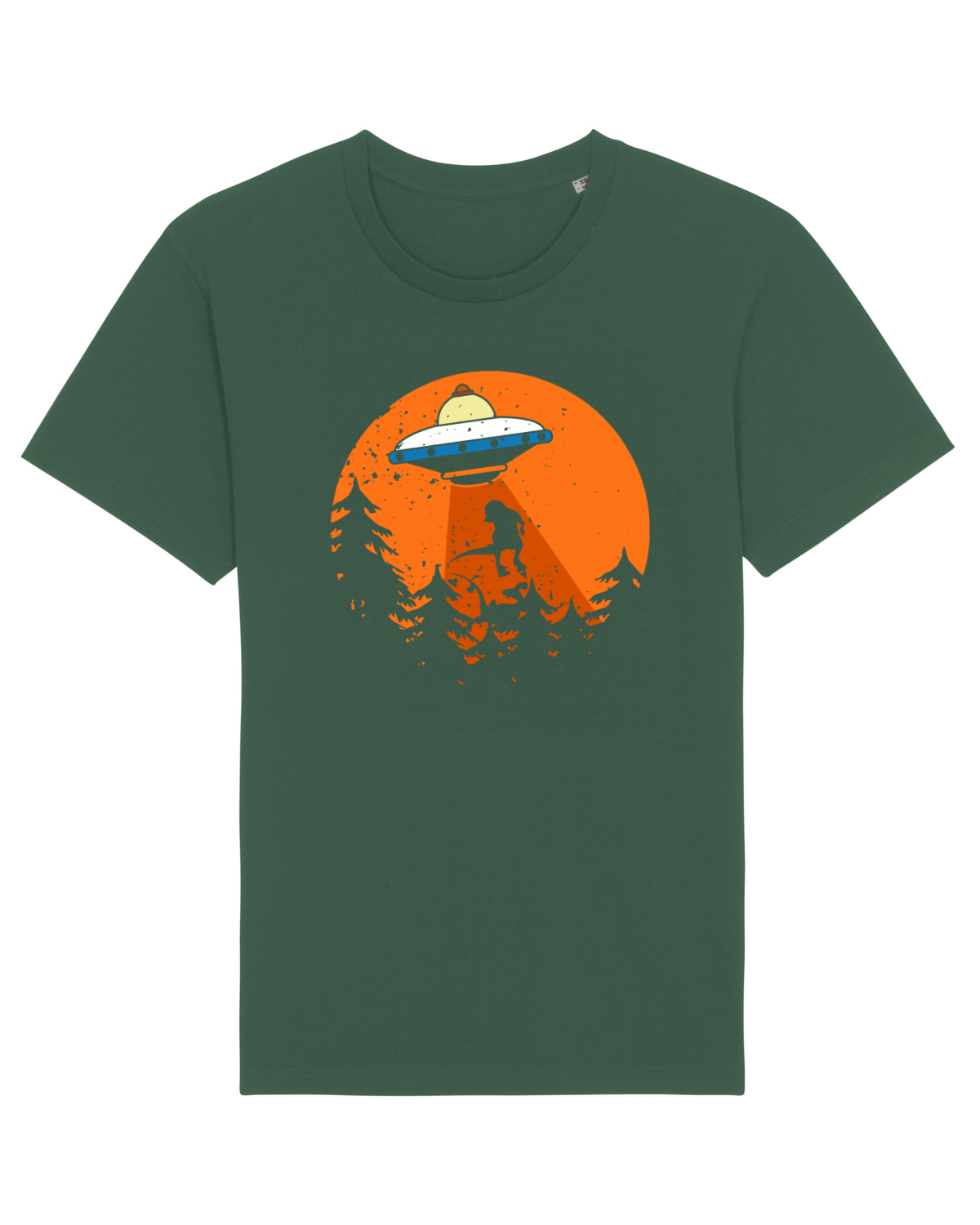 Tricou mânecă scurtă Unisex Rocker Bottle Green