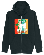 Family Summer Happy Dog Hanorac cu fermoar Unisex Connector