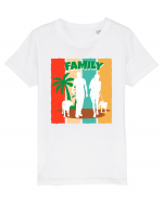 Family Summer Happy Dog Tricou mânecă scurtă  Copii Mini Creator