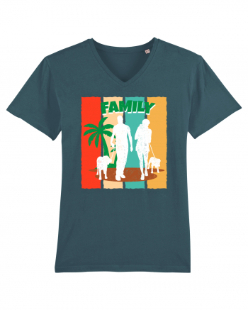 Family Summer Happy Dog Stargazer