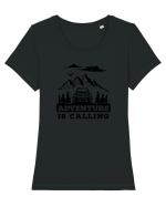 Aventura Off Road Te Cheamă Tricou mânecă scurtă guler larg fitted Damă Expresser