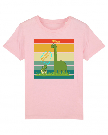 Funny Dinosaur Quotes Cotton Pink