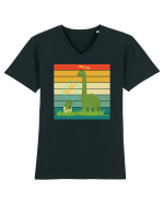 Funny Dinosaur Quotes Tricou mânecă scurtă guler V Bărbat Presenter