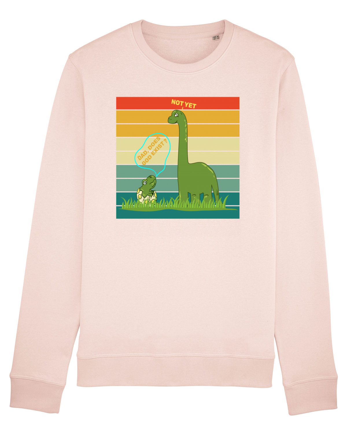 Bluză mânecă lungă Unisex Rise Candy Pink