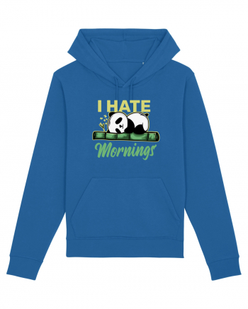 I Hate Mornings Royal Blue