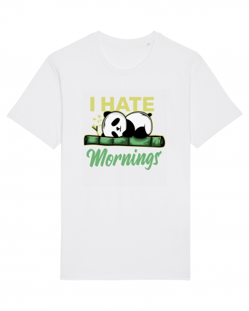 I Hate Mornings White