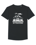 Aventura Off Road Te Cheamă Tricou mânecă scurtă guler larg Bărbat Skater