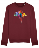 Color Explosion Bluză mânecă lungă Unisex Rise