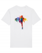 Color Explosion Tricou mânecă scurtă Unisex Rocker