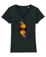 Palying card Tricou mânecă scurtă guler V Damă Evoker