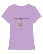 Inspiration Tricou mânecă scurtă guler larg fitted Damă Expresser