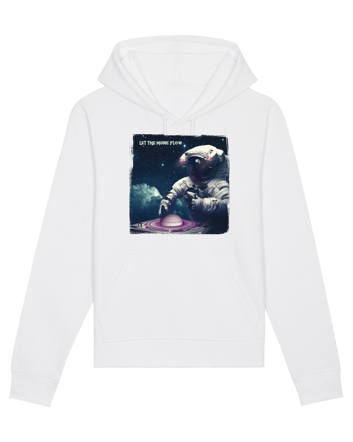 Hanorac Unisex Drummer White