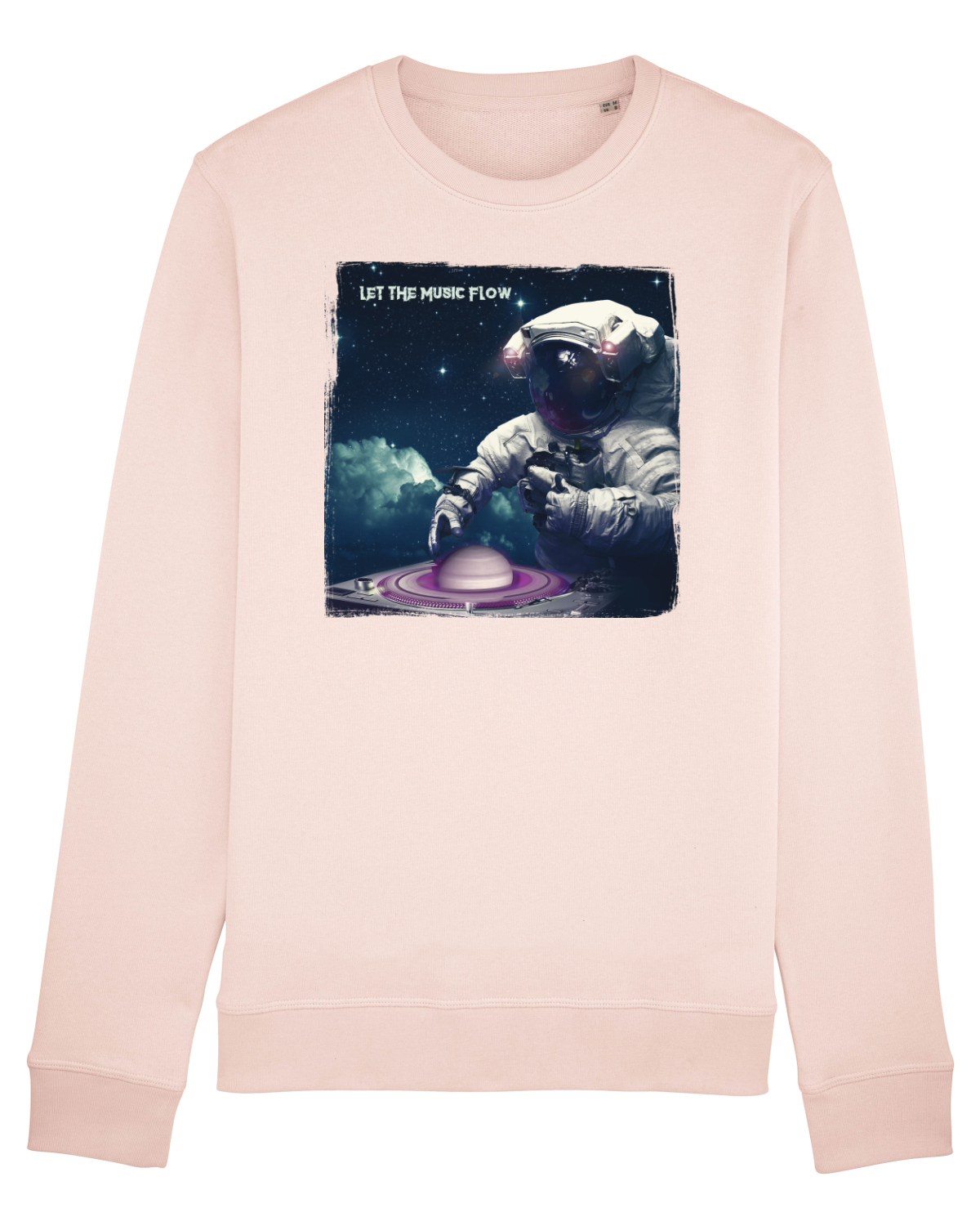 Bluză mânecă lungă Unisex Rise Candy Pink