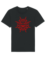 Snowflake of death red  Tricou mânecă scurtă Unisex Rocker