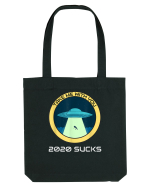 2020 Sucks Take Me With You Funny Alien Sacoșă textilă