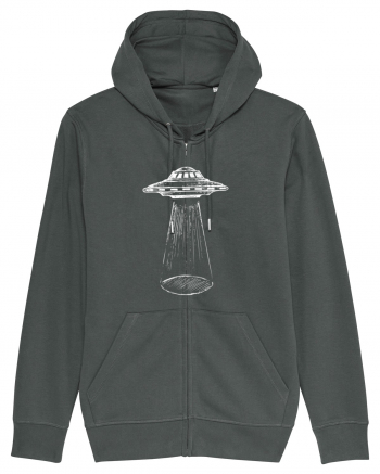 Alien Abduction Flying Saucer Anthracite