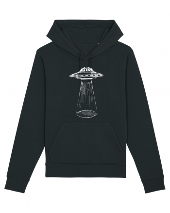 Alien Abduction Flying Saucer Black