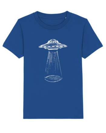Alien Abduction Flying Saucer Majorelle Blue