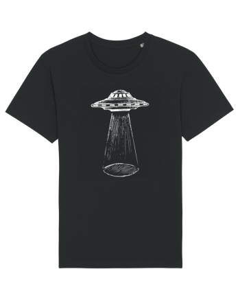 Alien Abduction Flying Saucer Black